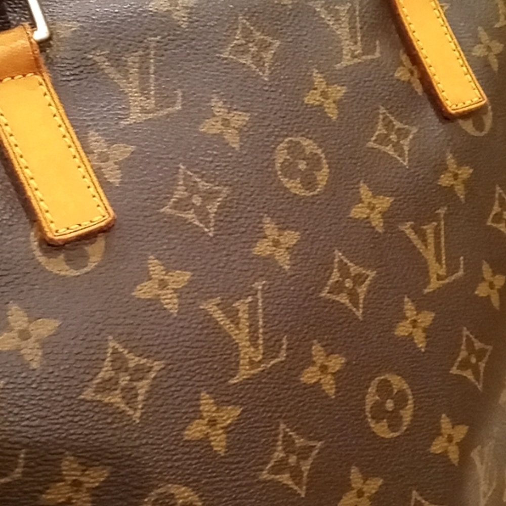 💥 Louis Vuitton Monogram Cabas Mezzo Tote Shoulder Bag Purse Pre-owned - Picture 2 of 16